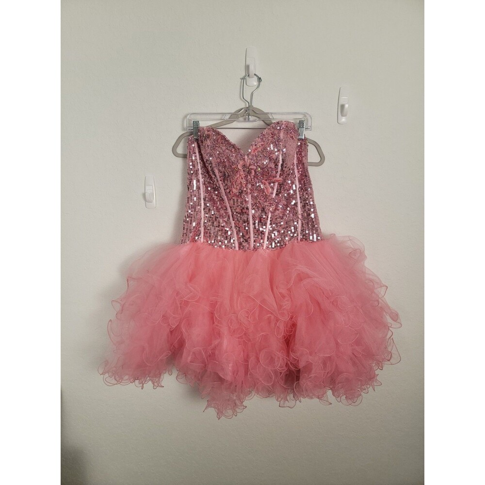 Aspeed Pink PrincessCore FairyCore Corset Tutu Dress Tulle Size 2X - Picture 16 of 16